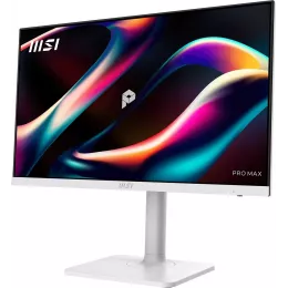 Монитор MSI 23.8" Pro Max MAX 241PHW E14 белый IPS LED 16:9 HDMI M/M матовая HAS Piv 1500:1 300cd 178гр/178гр 1920x1080 144Hz DP FHD USB 5.35кг