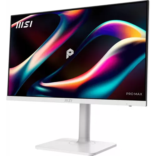 Монитор MSI 23.8" Pro Max MAX 241PHW E14 белый IPS LED 16:9 HDMI M/M матовая HAS Piv 1500:1 300cd 178гр/178гр 1920x1080 144Hz DP FHD USB 5.35кг