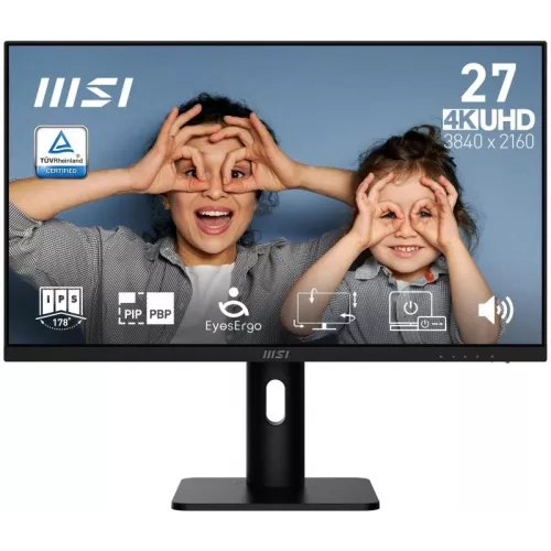 Монитор MSI 27" MP273UP E6 черный IPS LED 16:9 HDMI M/M матовая 300cd 178гр/178гр 3840x2160 60Hz DP 4K 3.95кг