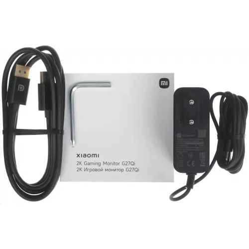 Монитор Xiaomi 27" G27Qi 2026 черный IPS LED 16:9 HDMI матовая 1000:1 400cd 178гр/178гр 2560x1440 200Hz FreeSync Premium DP 2K 4.15кг