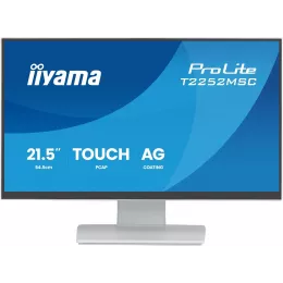 Монитор Iiyama 21.5" ProLite T2252MSC-W2AG белый IPS LED 5ms 16:9 HDMI M/M матовая 250cd 178гр/178гр 1920x1080 60Hz DP FHD USB Touch 4.5кг