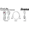 Монитор Iiyama 21.5" ProLite T2252MSC-W2AG белый IPS LED 5ms 16:9 HDMI M/M матовая 250cd 178гр/178гр 1920x1080 60Hz DP FHD USB Touch 4.5кг
