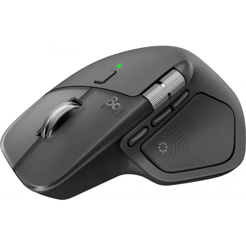 Мышь Logitech MX Master 4 графитовый оптическая 8000dpi беспров. BT/Radio USB для ноутбука 8but (910-007565)