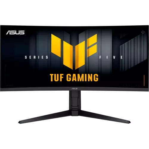 Монитор Asus 34" VG34WQL5A черный VA LED 21:9 HDMI M/M матовая HAS 4000:1 400cd 178гр/178гр 3440x1440 200Hz DP 4K USB 8.7кг