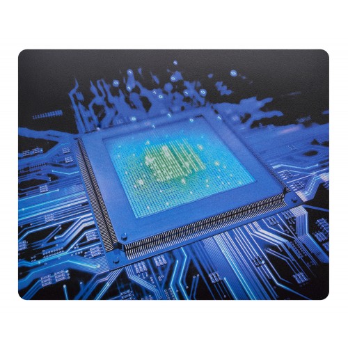 Коврик для мыши Buro BU-R51768 Мини рисунок/процессор 220x180x2мм