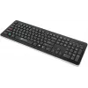 Клавиатура Оклик 870S черный USB беспроводная slim Multimedia (368218)