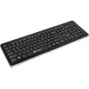 Клавиатура Оклик 870S черный USB беспроводная slim Multimedia (368218)