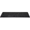 Клавиатура Оклик 870S черный USB беспроводная slim Multimedia (368218)