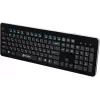 Клавиатура Оклик 870S черный USB беспроводная slim Multimedia (368218)
