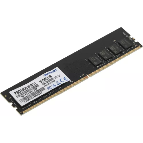 Память DDR4 8Gb 2400MHz Patriot PSD48G240081 Signature RTL PC4-19200 CL17 DIMM 288-pin 1.2В single rank Ret