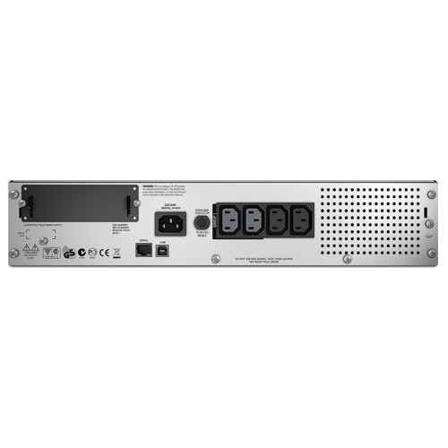 Источник бесперебойного питания APC Smart-UPS SMT750RMI2UNC 500Вт 750ВА черный