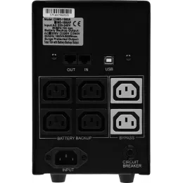 Источник бесперебойного питания Powercom Imperial IMD-1500AP 900Вт 1500ВА черный