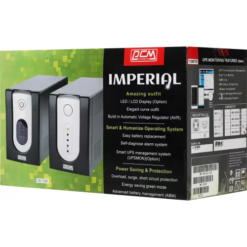 Источник бесперебойного питания Powercom Imperial IMD-1500AP 900Вт 1500ВА черный