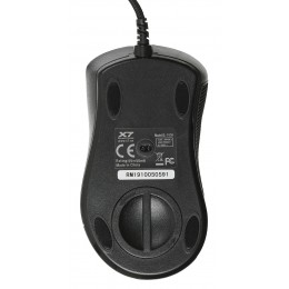 Мышь A4Tech Oscar Editor XL-747H рисунок/голубой лазерная 3600dpi USB 6but (XL-747H (BLUE SPIDER))
