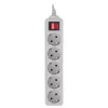Сетевой фильтр PC Pet AP01006-3-G 3м (5 розеток) серый (пакет ПЭ)
