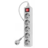 Сетевой фильтр PC Pet AP01006-3-G 3м (5 розеток) серый (пакет ПЭ)