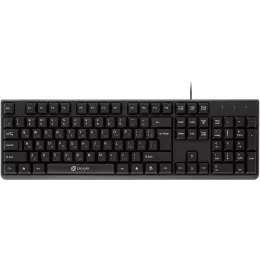 Клавиатура Оклик 100M HW3 черный USB (654570) кабель 1.6м
