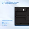 Клавиатура Оклик 100M HW3 черный USB (654570) кабель 1.6м