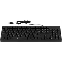 Клавиатура Оклик 100M HW3 черный USB (654570) кабель 1.6м