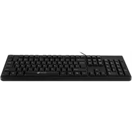 Клавиатура Оклик 100M HW3 черный USB (654570) кабель 1.6м