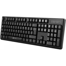 Клавиатура Оклик 100M HW3 черный USB (654570) кабель 1.6м
