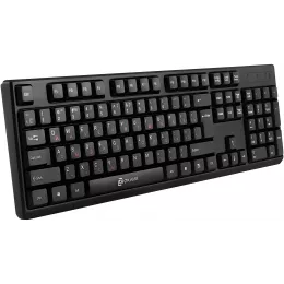 Клавиатура Оклик 100M HW3 черный USB (654570) кабель 1.6м
