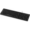 Клавиатура Оклик 100M HW3 черный USB (654570) кабель 1.6м