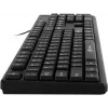 Клавиатура Оклик 100M HW3 черный USB (654570) кабель 1.6м