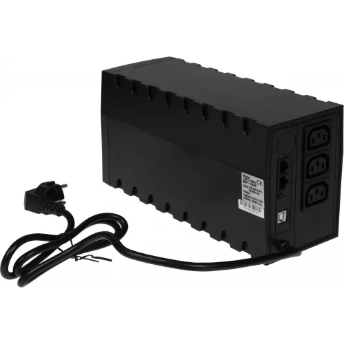 Источник бесперебойного питания Powercom Raptor RPT-1000AP 600Вт 1000ВА черный