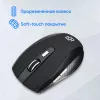 Мышь Оклик 455MW черный оптическая 1600dpi беспров. USB для ноутбука 6but (945818)