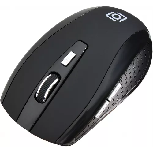 Мышь Оклик 455MW черный оптическая 1600dpi беспров. USB для ноутбука 6but (945818)