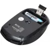 Мышь Оклик 455MW черный оптическая 1600dpi беспров. USB для ноутбука 6but (945818)