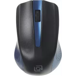 Мышь Оклик 485MW черный/синий оптическая 1200dpi беспров. USB для ноутбука 3but (997826)