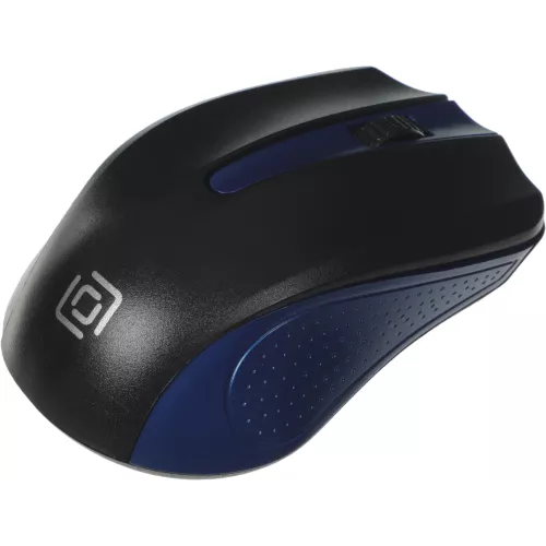 Мышь Оклик 485MW черный/синий оптическая 1200dpi беспров. USB для ноутбука 3but (997826)