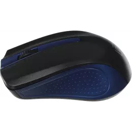 Мышь Оклик 485MW черный/синий оптическая 1200dpi беспров. USB для ноутбука 3but (997826)