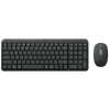 Клавиатура + мышь Logitech MK250 Compact MR0114 клав:графитовый мышь:графитовый USB беспроводная BT Multimedia (920-013853)