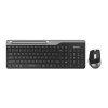 Клавиатура + мышь A4Tech Fstyler FB2535C клав:черный/серый мышь:черный/серый USB беспроводная Bluetooth/Радио slim (FB2535C SMOKY GREY)