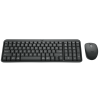 Клавиатура + мышь Logitech MK250 Compact MR0114 клав:графитовый мышь:графитовый USB беспроводная BT Multimedia (920-013853)