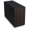 Корпус Lian-Li A3 Wood черный для mATX с поддержкой 10x120mm и 2x140mm, USB3.0 и USB3.1