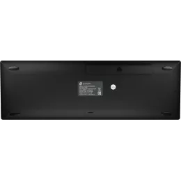 Клавиатура Оклик 830ST черный USB беспроводная slim Multimedia Touch (1011937)
