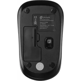 Мышь Оклик 525MW черный/синий оптическая 1000dpi беспров. USB для ноутбука 3but (1090723)