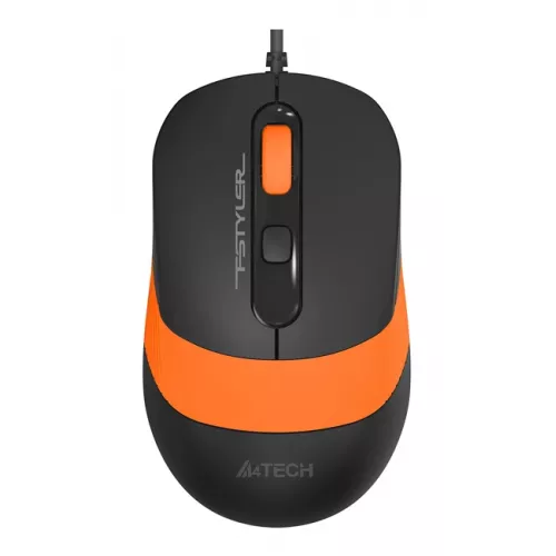 Клавиатура + мышь A4Tech Fstyler F1010 клав:черный/оранжевый мышь:черный/оранжевый USB Multimedia (F1010 ORANGE)