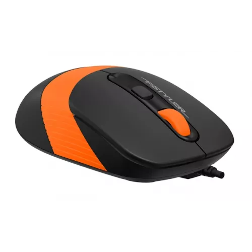Клавиатура + мышь A4Tech Fstyler F1010 клав:черный/оранжевый мышь:черный/оранжевый USB Multimedia (F1010 ORANGE)