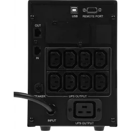 Источник бесперебойного питания Powercom Smart King Pro+ SPT-2000-II LCD 1600Вт 2000ВА черный