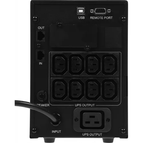 Источник бесперебойного питания Powercom Smart King Pro+ SPT-2000-II LCD 1600Вт 2000ВА черный