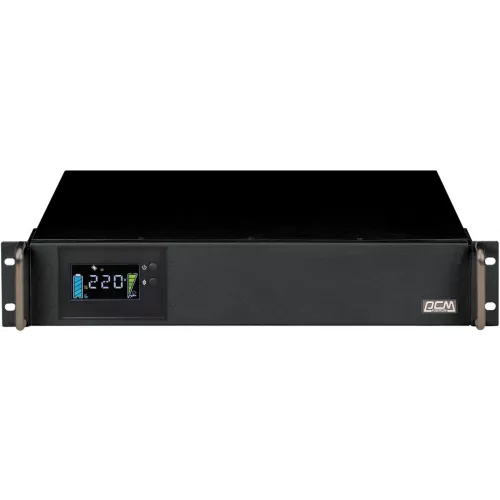 Источник бесперебойного питания Powercom King Pro RM KIN-1200AP LCD 960Вт 1200ВА черный