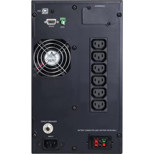 Источник бесперебойного питания Powercom Macan MAC-1500 1500Вт 1500ВА черный