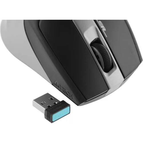 Мышь A4Tech Fstyler FG35 серый/черный оптическая 2000dpi беспров. USB 6but (FG35 GREY)