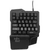 Игровой блок Оклик 701G IRON FIST черный USB for gamer LED (подставка для запястий) (1196590) кабель 1.8м