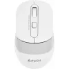 Мышь A4Tech Fstyler FG10S белый/серый оптическая 2000dpi silent беспров. USB для ноутбука 4but (FG10S WHITE)